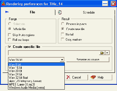  Process preferences for    