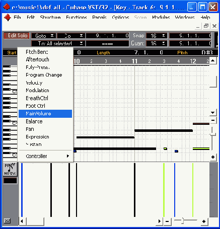 Импорт и экспорт MIDI-файлов